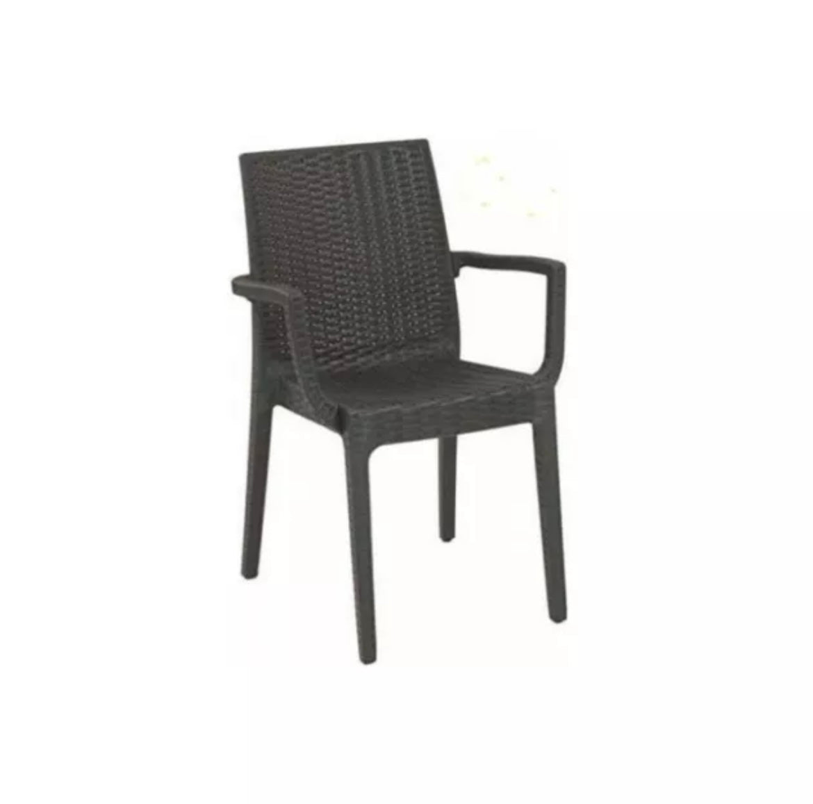 Tavolo da esterno allungabile Rattan (150-200)x90x72 cm + Kit n.4 Poltrone