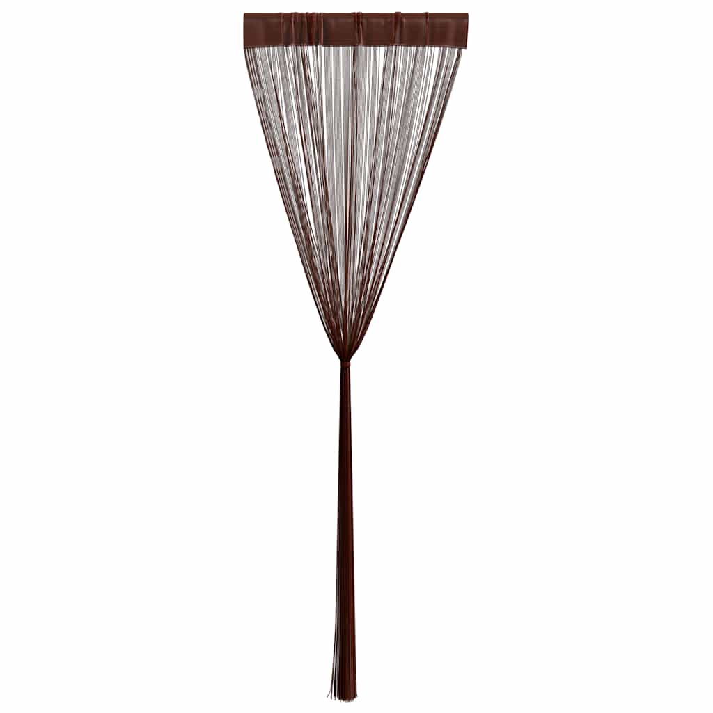 2 Pz Tende a Fili 100x250 cm Marroni