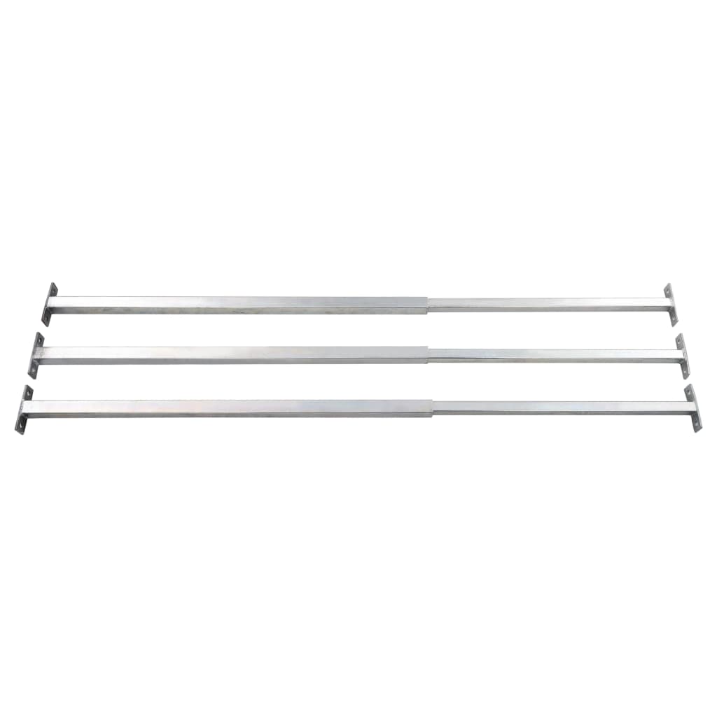 Barre di Sicurezza per Finestra Regolabili 3 pz 710-1200 mm