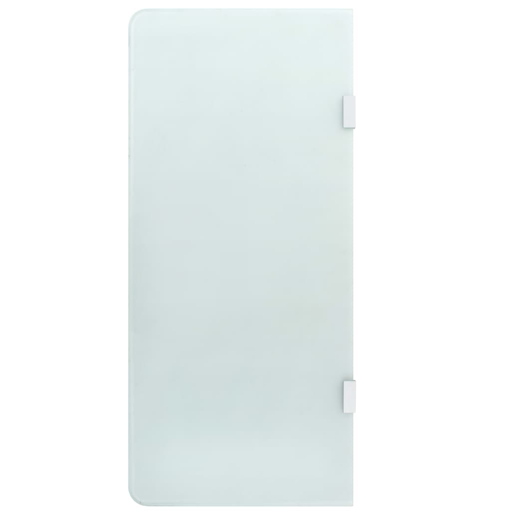 Schermo Orinatoio a Parete per Privacy 90x40 cm Vetro Temperato