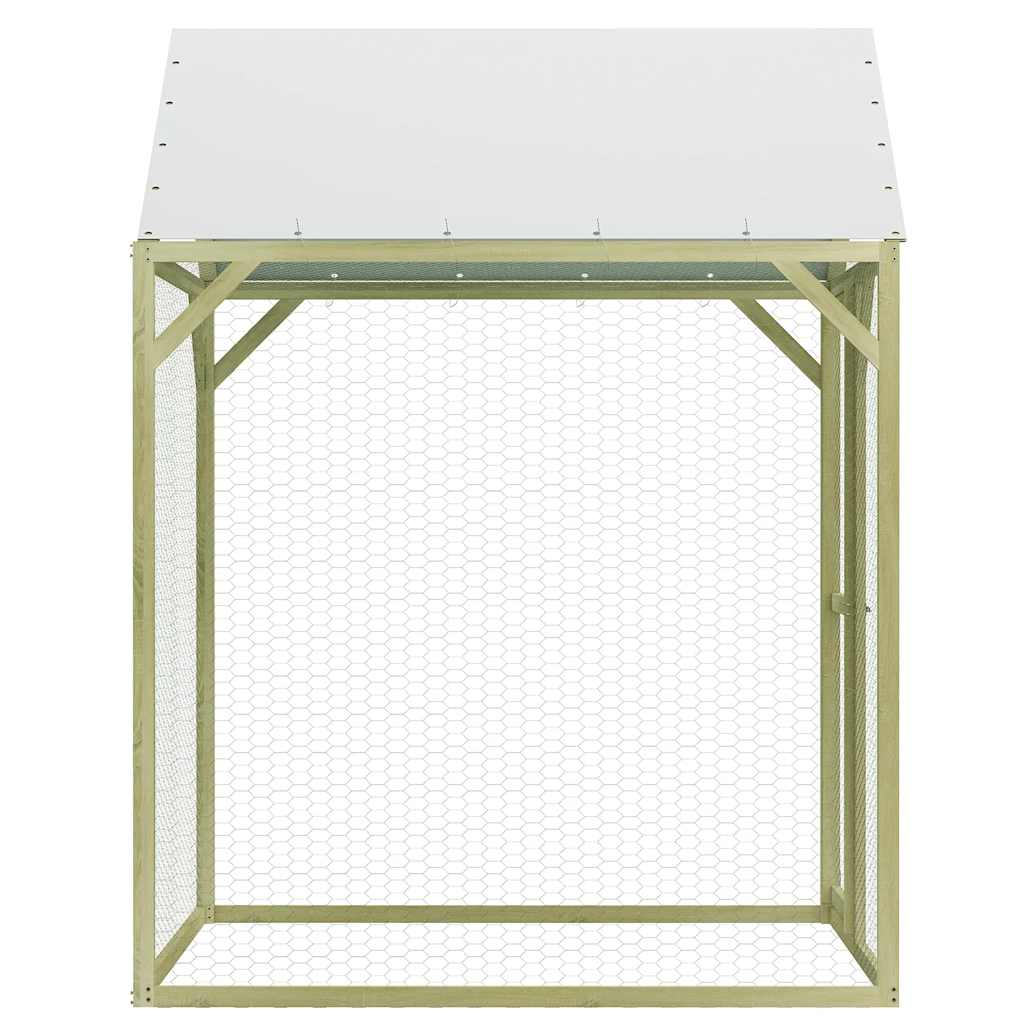 Pollaio 1,5x1,5x2 m in Acciaio