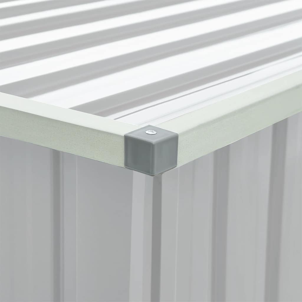 Baule da Giardino Grigio 171x99x93 cm