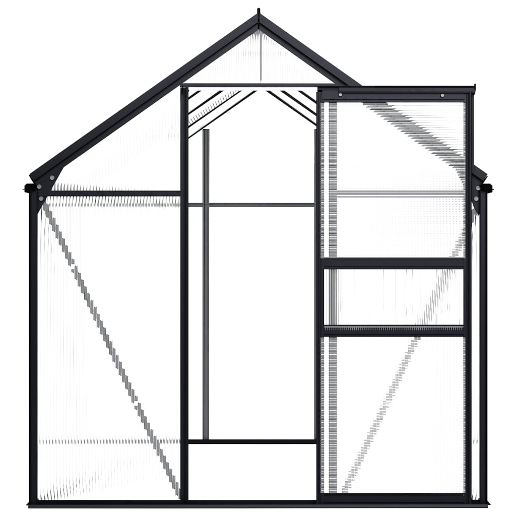 Serra Antracite in Alluminio 4,75 m²