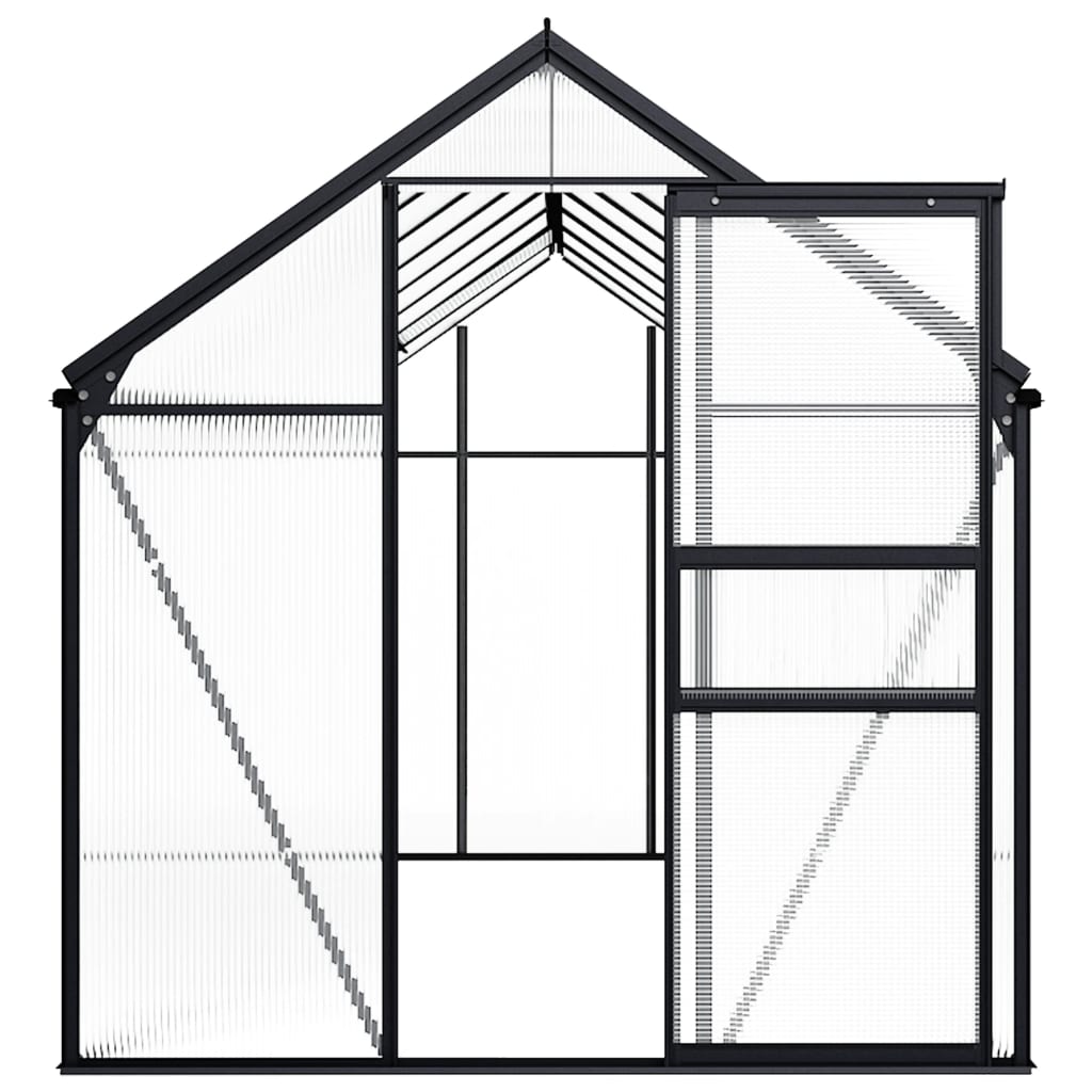 Serra Antracite in Alluminio 9,31 m²