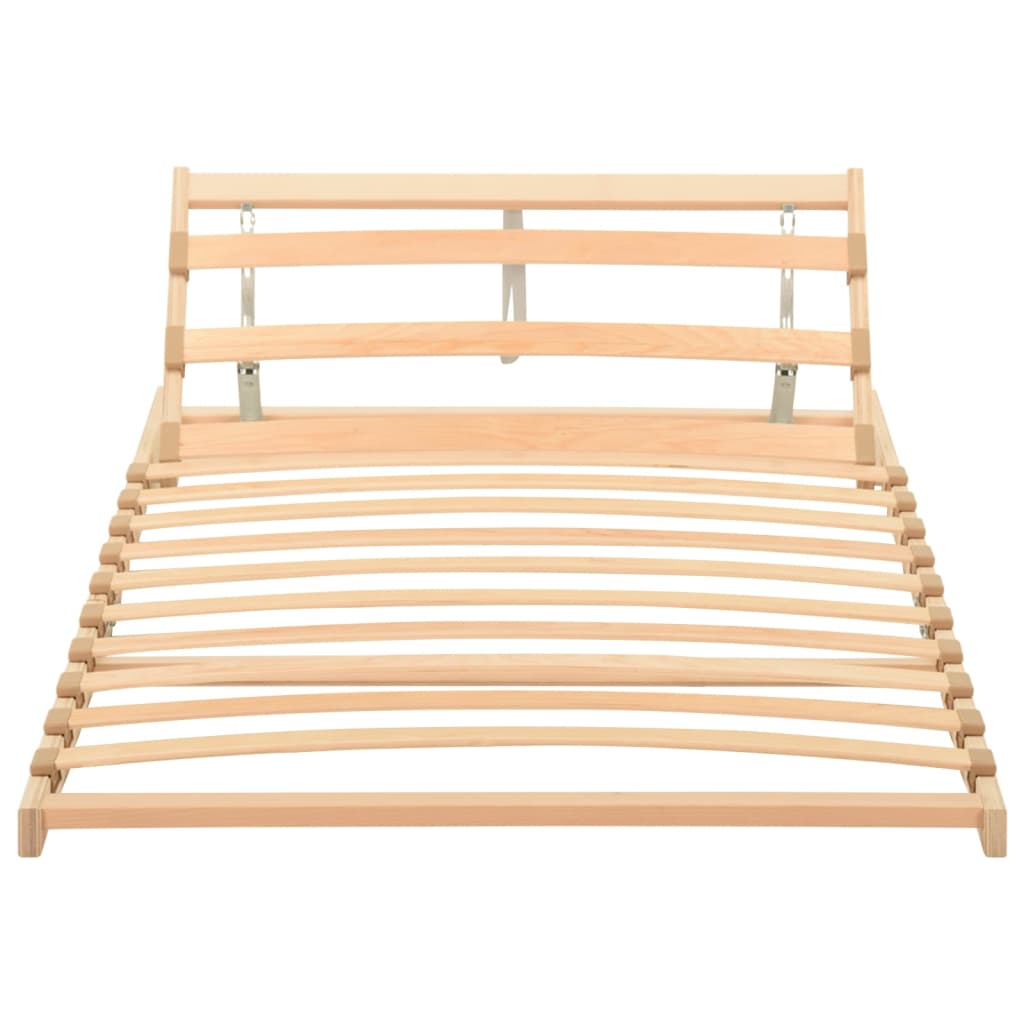 Rete a Doghe con 13 Doghe Testata Regolabile 90x200 cm