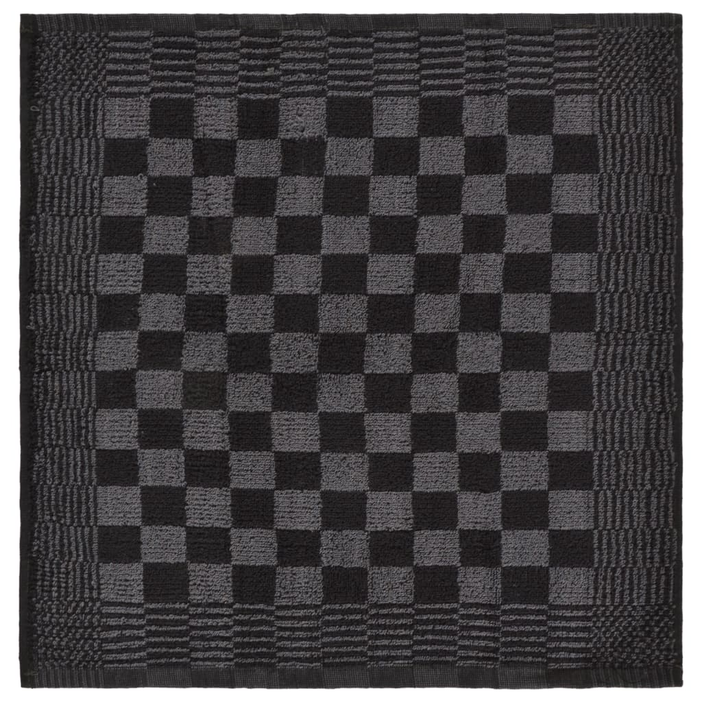 Set Strofinacci 20 pz in Cotone Nero e Grigio