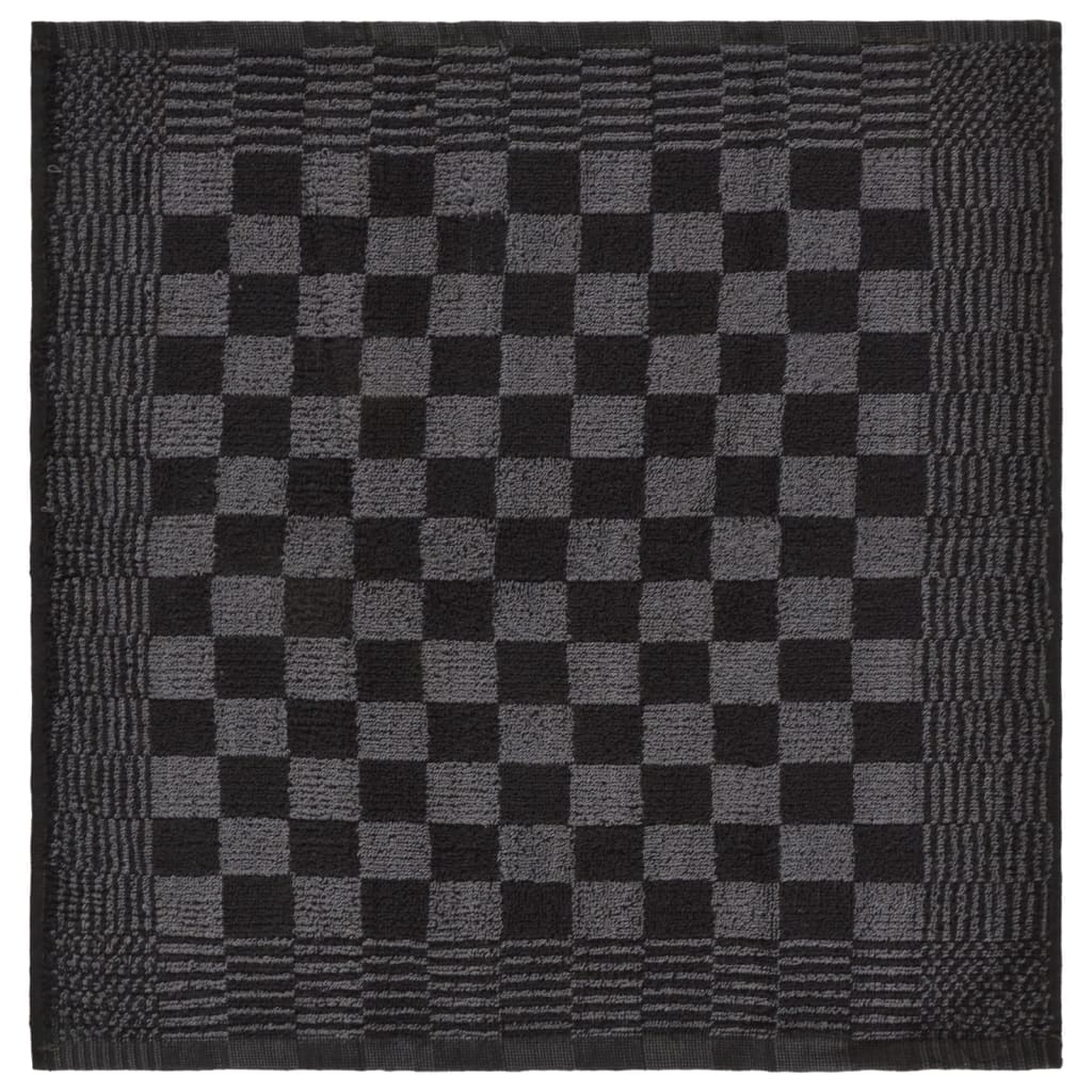 Set Strofinacci 50 pz in Cotone Nero e Grigio