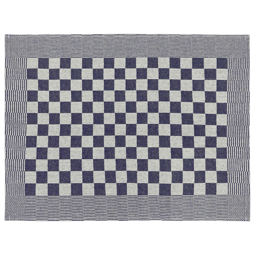 Set Strofinacci 20 pz in Cotone Blu e Bianco
