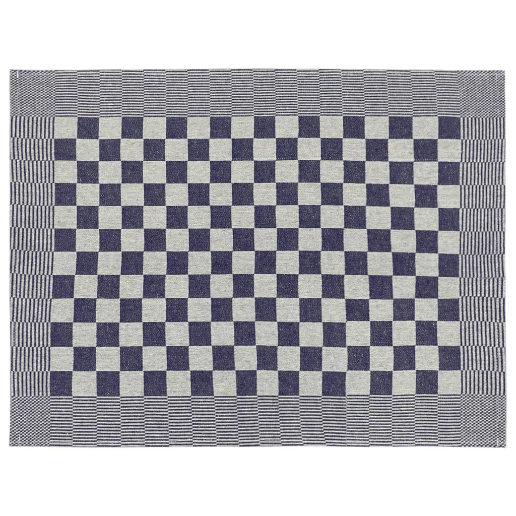 Set Strofinacci 50 pz in Cotone Blu e Bianco
