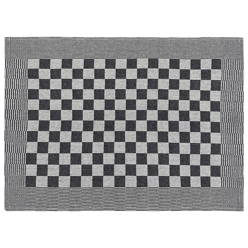 Set Strofinacci 10 pz in Cotone Nero e Bianco