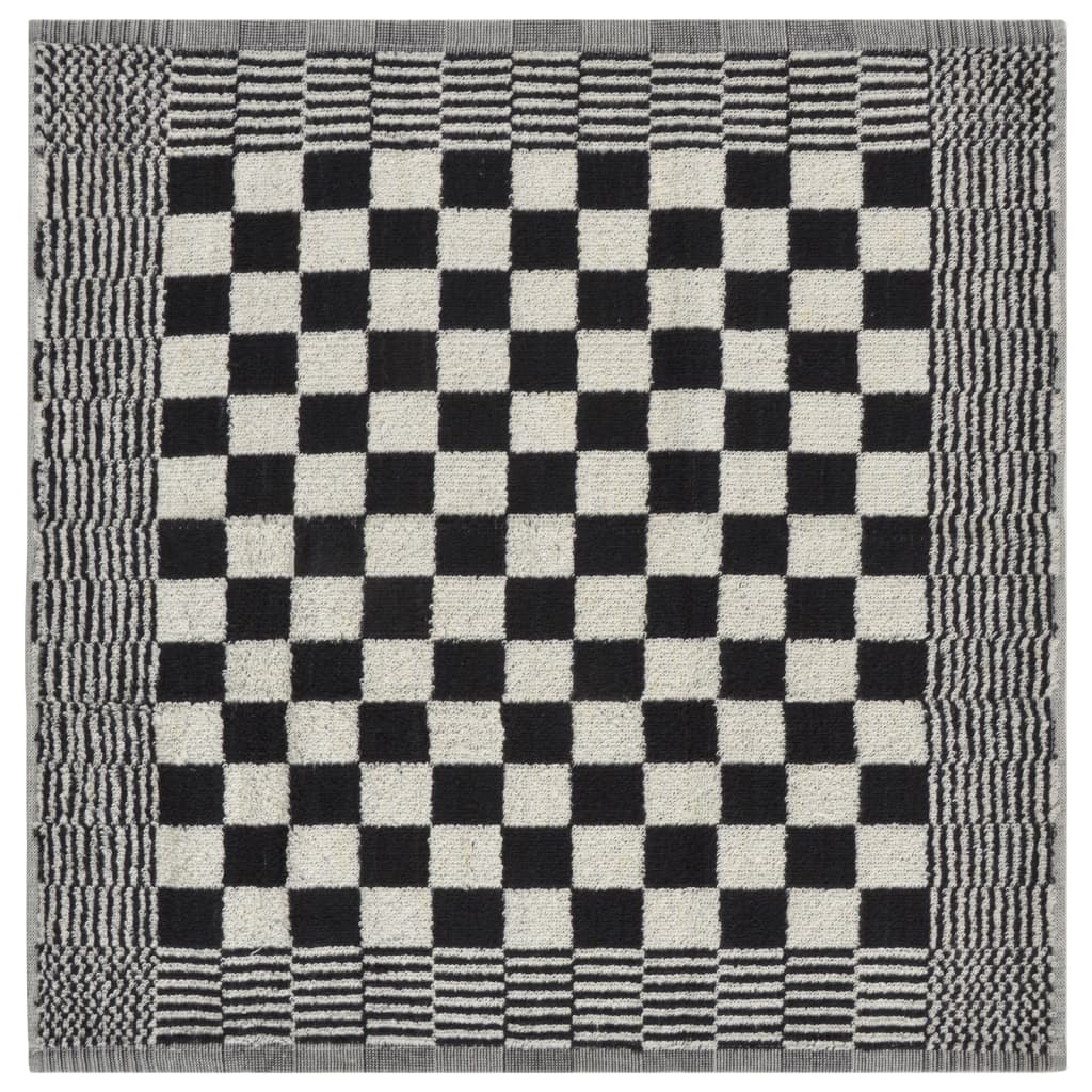 Set Strofinacci 50 pz in Cotone Nero e Bianco