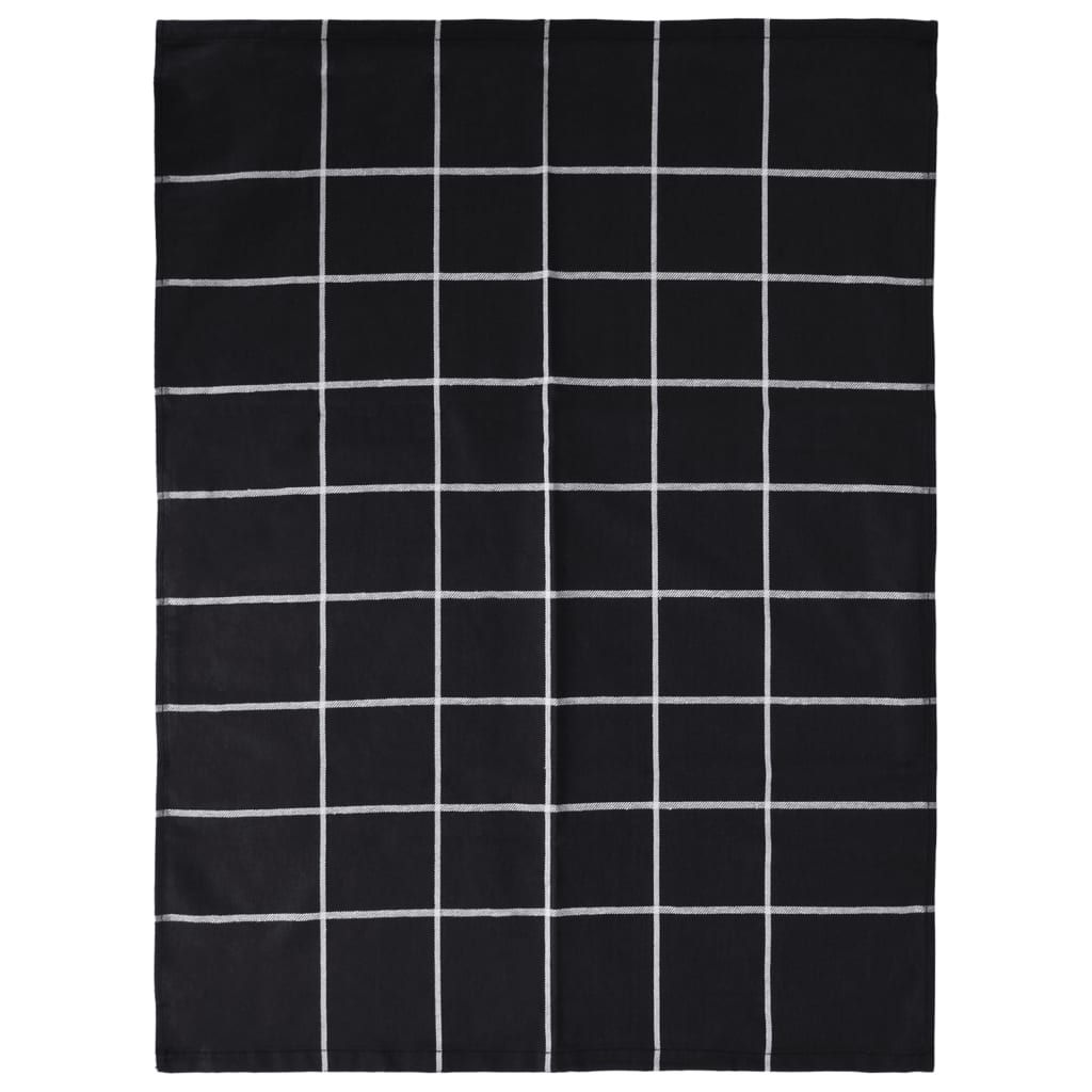 Set Strofinacci 12 pz in Cotone Nero