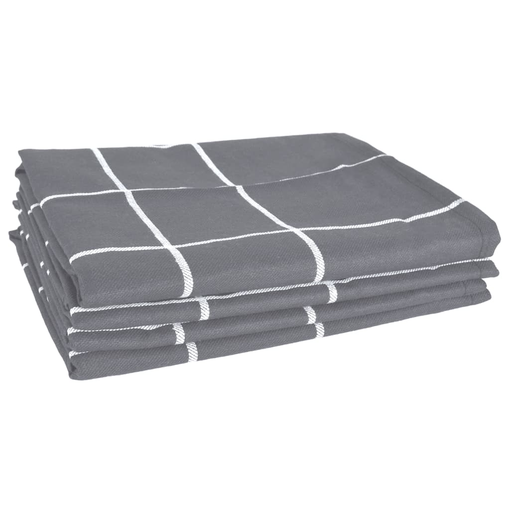 Set Strofinacci 12 pz in Cotone Grigio