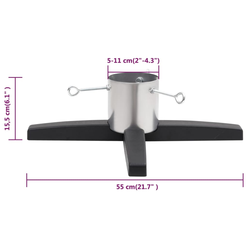 Supporto per Albero di Natale 55x55x15,5 cm