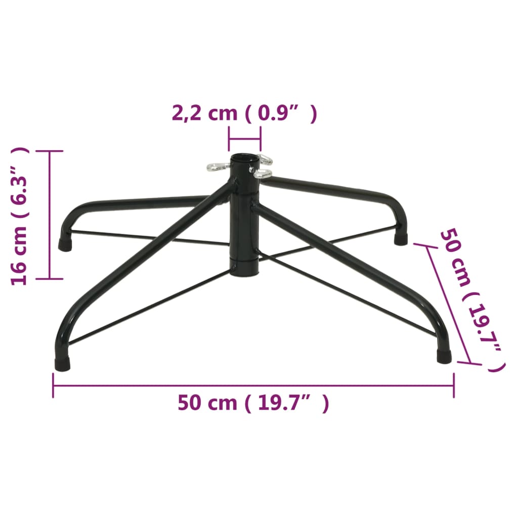 Supporto per Albero di Natale 50x50x16 cm