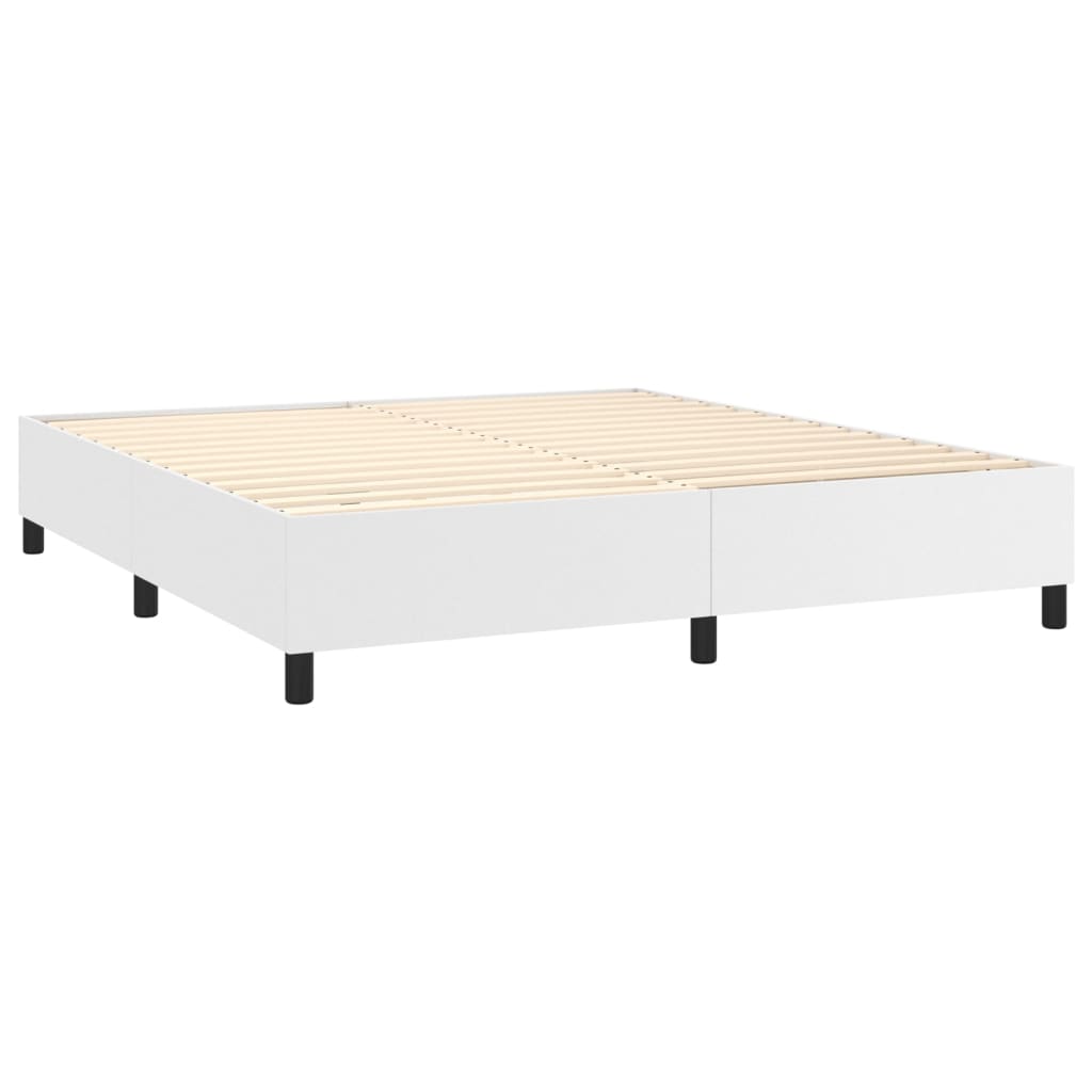 Giroletto Bianco 180x200 cm in Similpelle