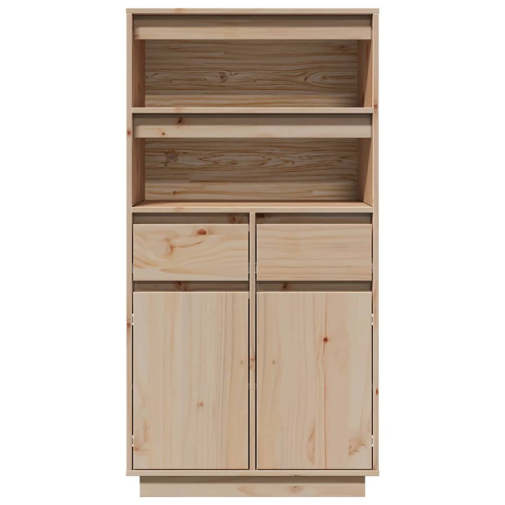 Credenza 60x40x116,5 cm in Legno Massello di Pino