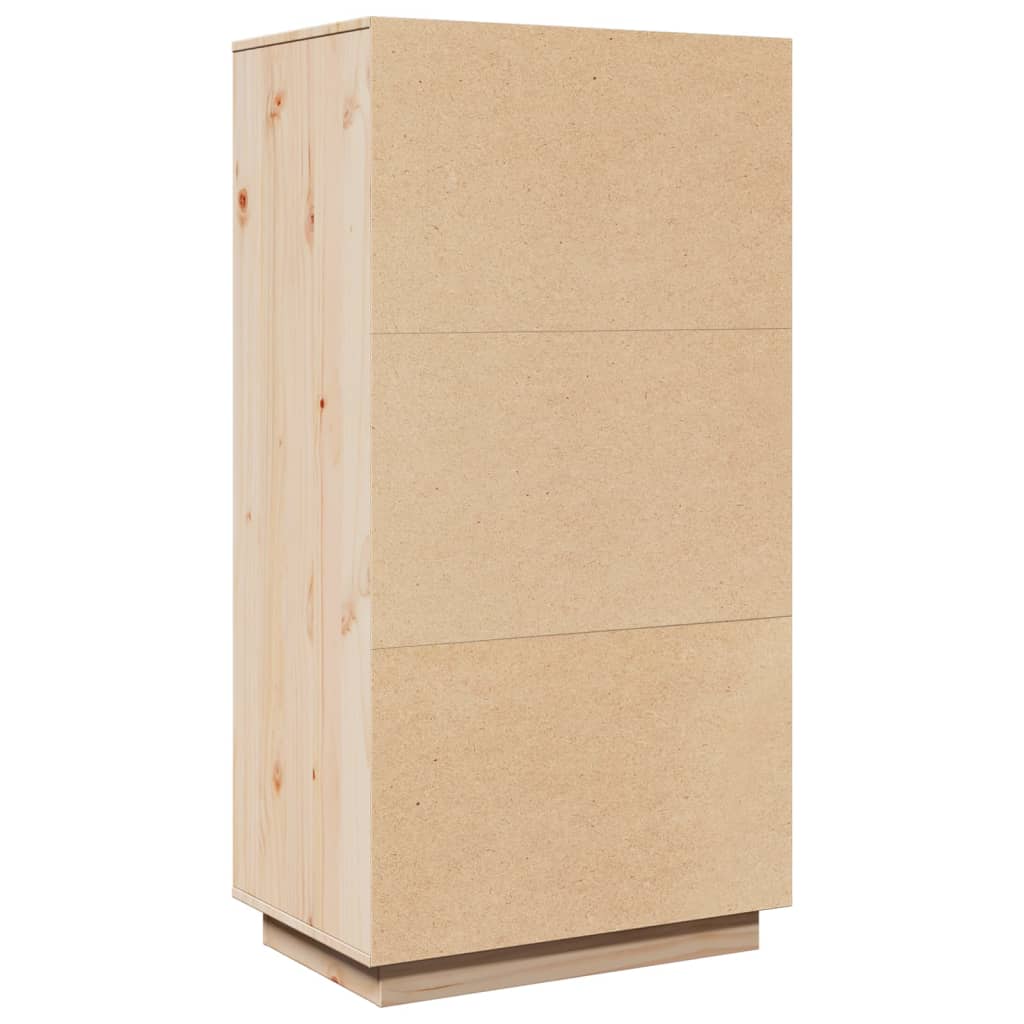 Credenza 60x40x116,5 cm in Legno Massello di Pino