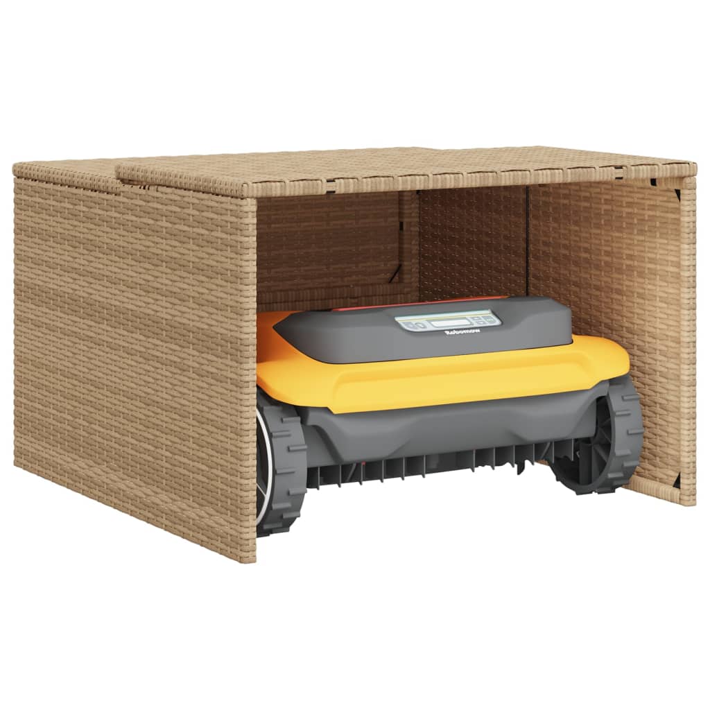 Garage per Robot Tosaerba Beige 86x90x52/57 cm in Polyrattan