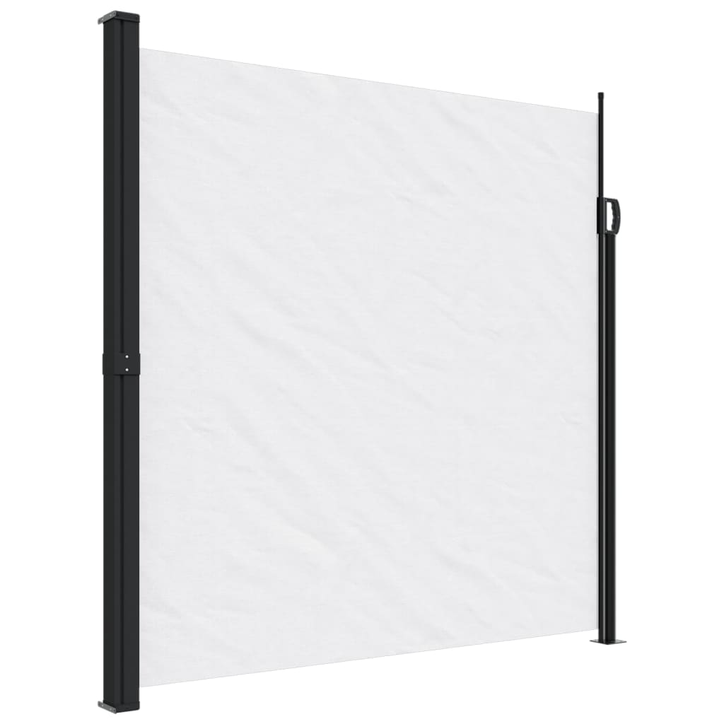 Tenda da Sole Laterale Retrattile Bianco 200x300 cm