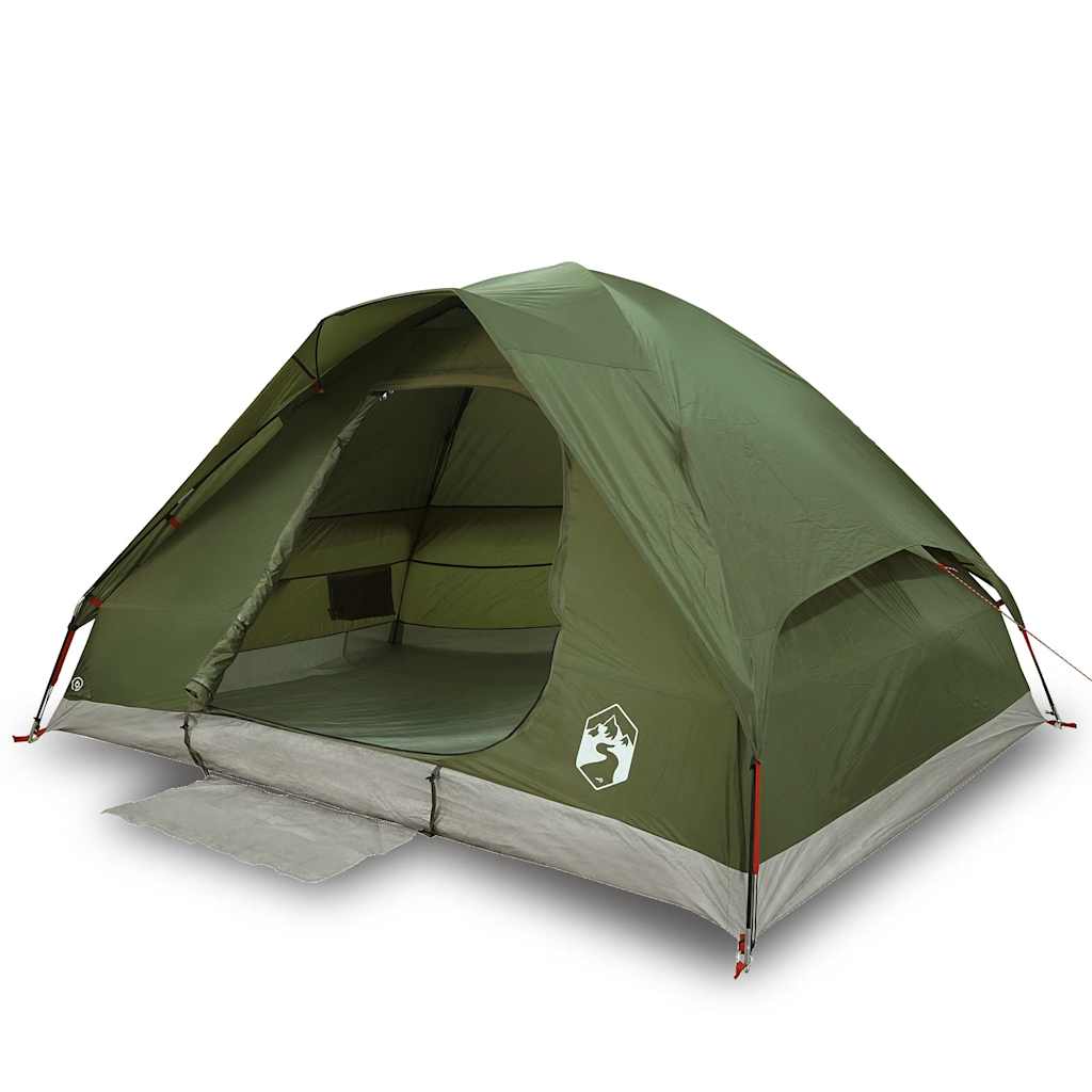 Tenda da Campeggio a Cupola 2 Persone Verde Oliva Impermeabile
