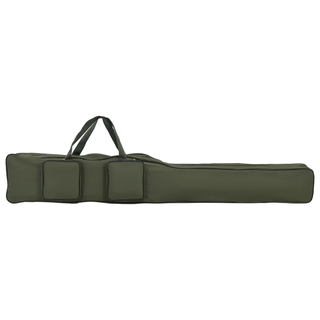 Borsa per Canna da Pesca Verde 150 cm in Tessuto Oxford