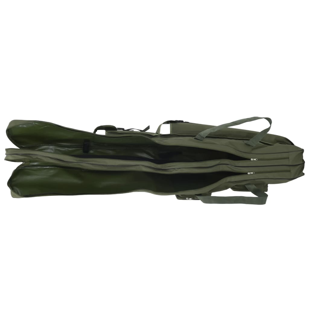 Borsa per Canna da Pesca Verde 150 cm in Tessuto Oxford