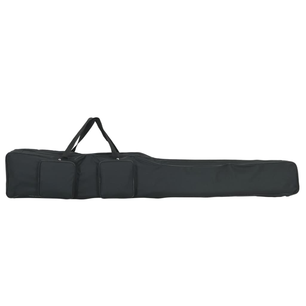 Borsa per Canna da Pesca Nera 150 cm in Tessuto Oxford