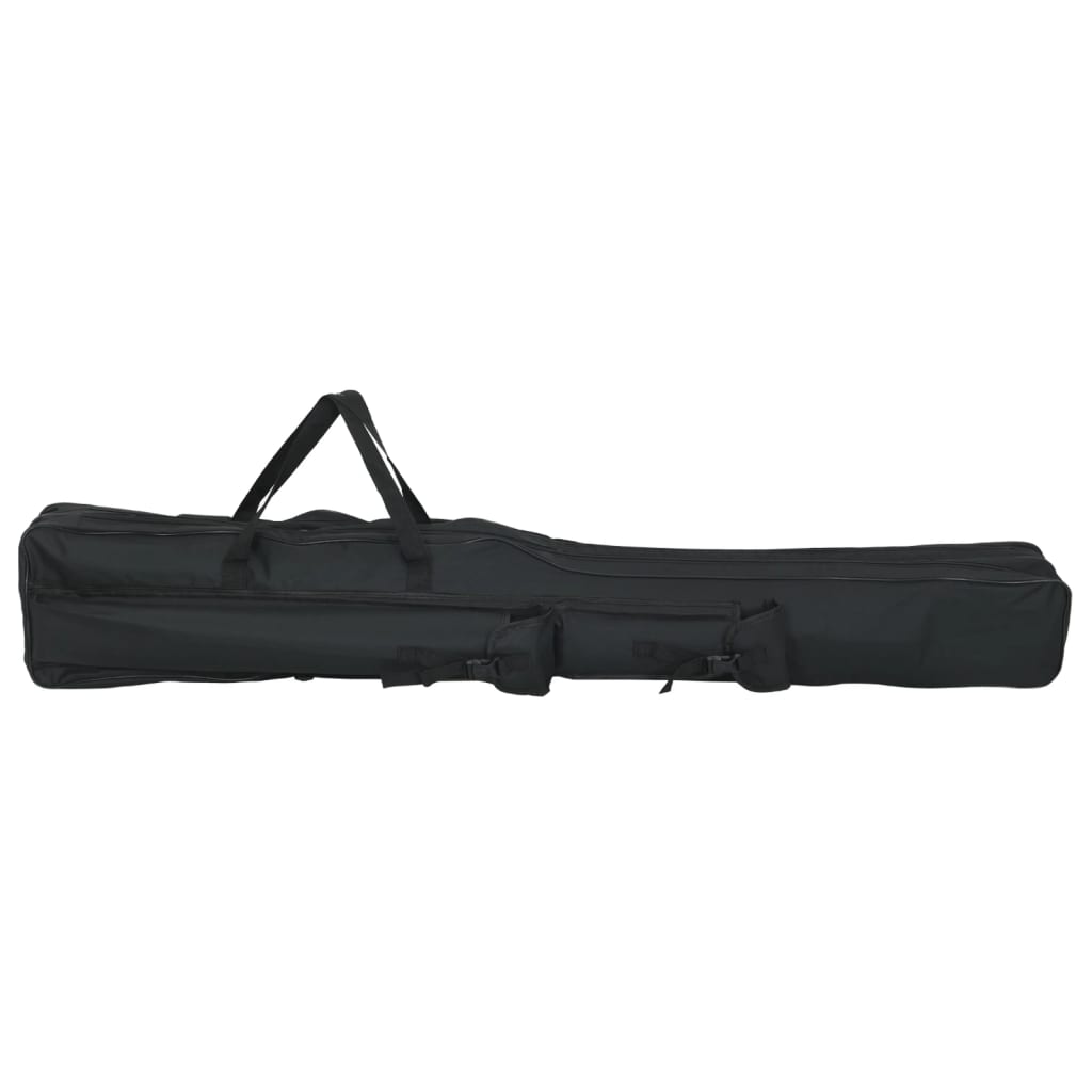 Borsa per Canna da Pesca Nera 150 cm in Tessuto Oxford