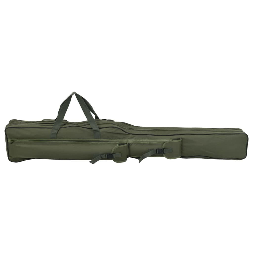 Borsa per Canna da Pesca Verde 160 cm in Tessuto Oxford