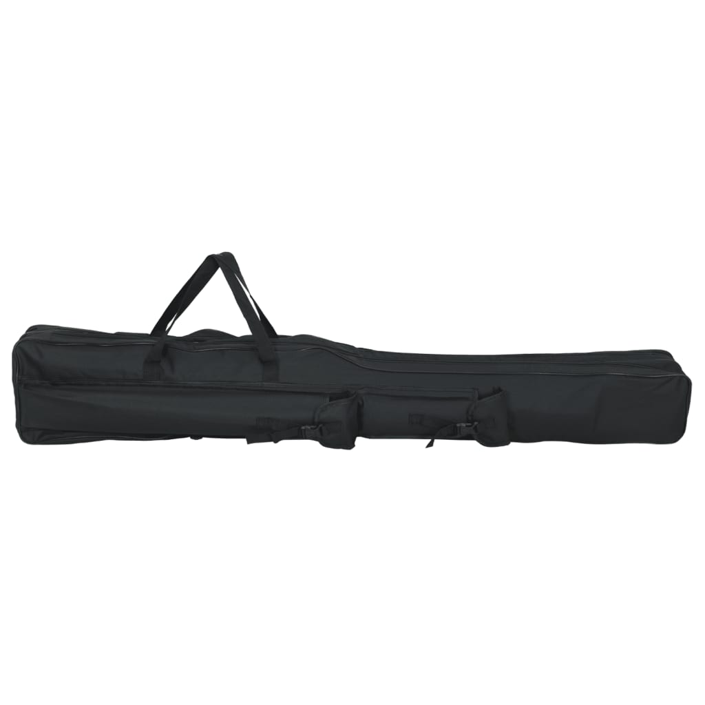 Borsa per Canna da Pesca Nera 160 cm in Tessuto Oxford