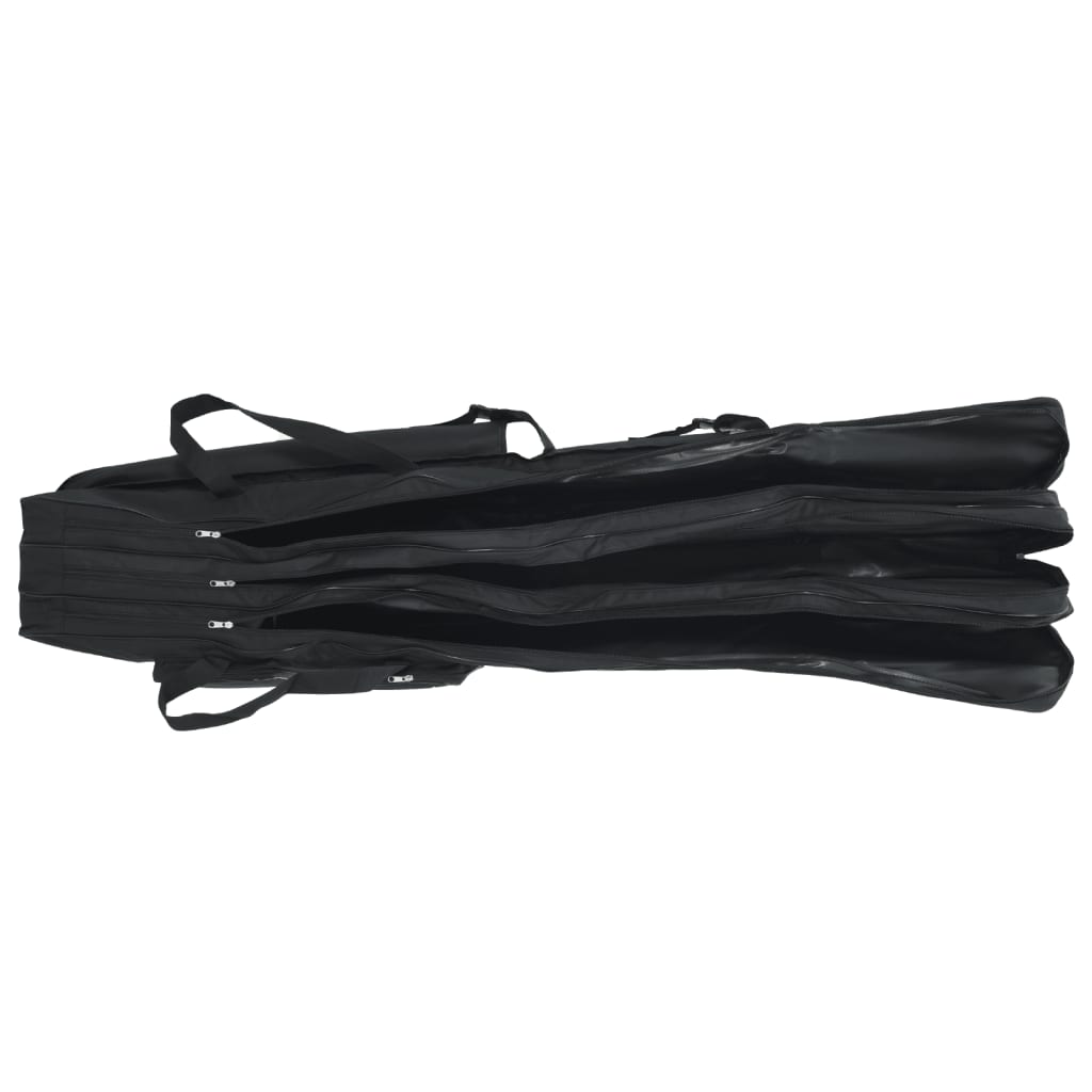 Borsa per Canna da Pesca Nera 150 cm in Tessuto Oxford