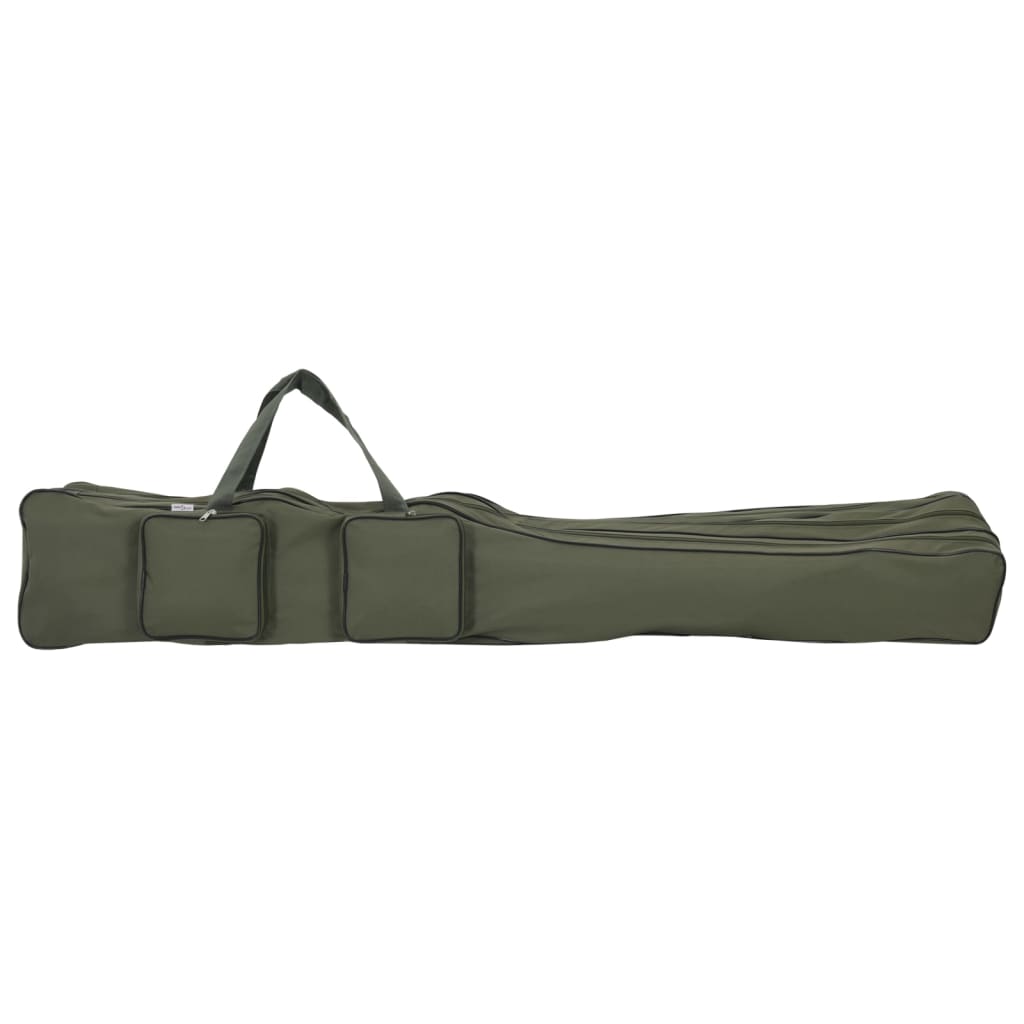 Borsa per Canna da Pesca Verde 160 cm in Tessuto Oxford