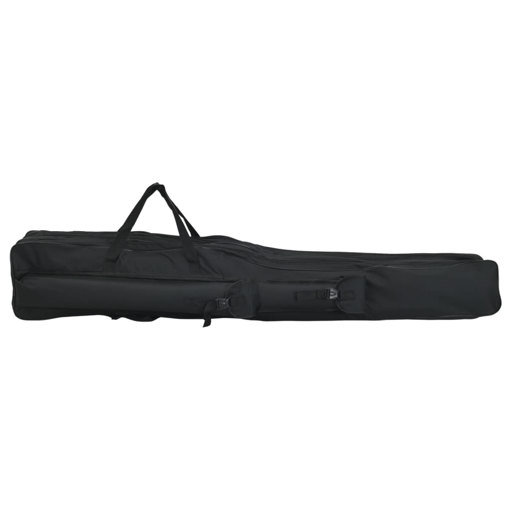 Borsa per Canna da Pesca Nera 160 cm in Tessuto Oxford