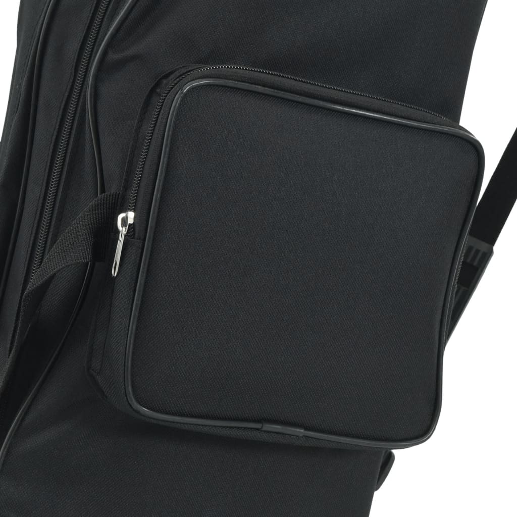 Borsa per Canna da Pesca Nera 160 cm in Tessuto Oxford