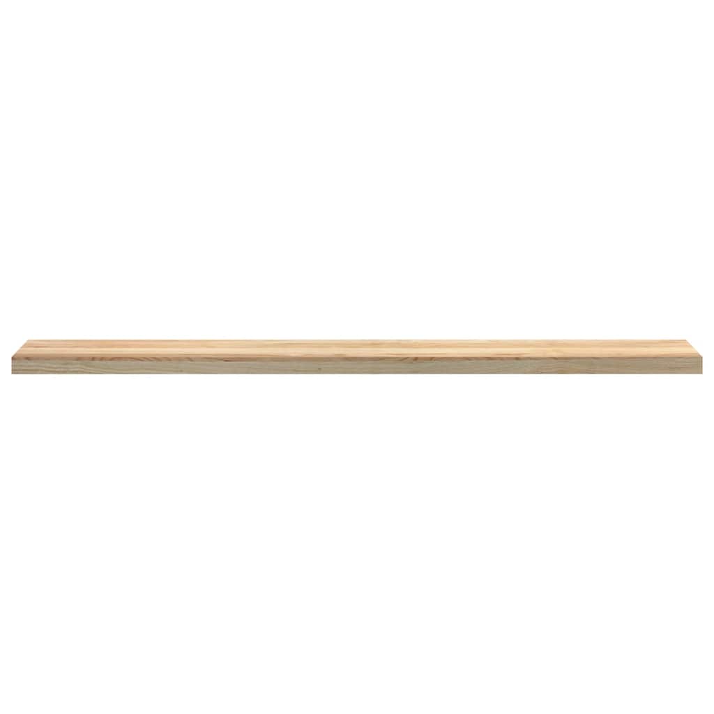 Davanzali 2 pz Non Trattati 160x20x2cm Legno Massello di Rovere