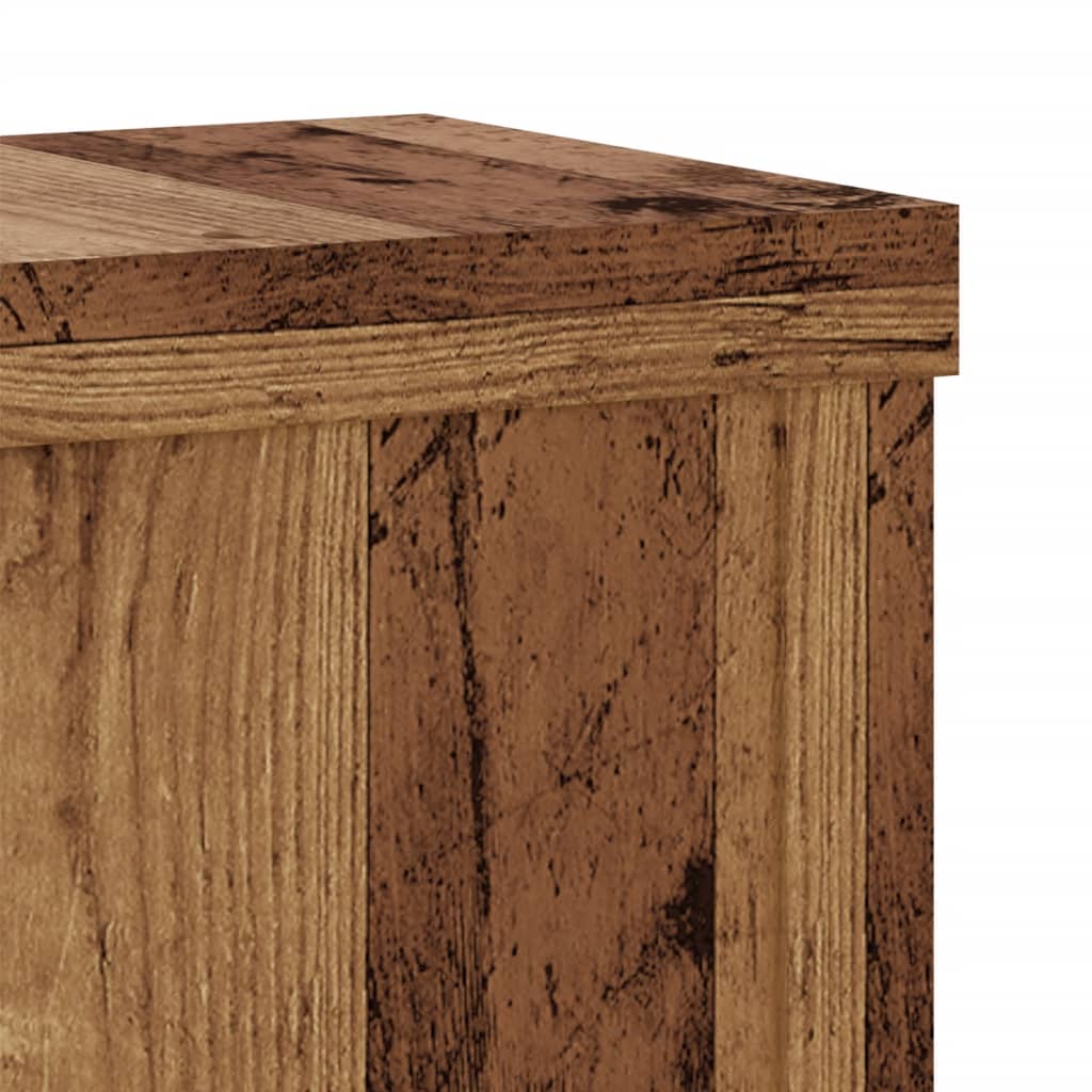 Supporti per Piante 2 pz Legno 15x15x20 cm Legno Multistrato