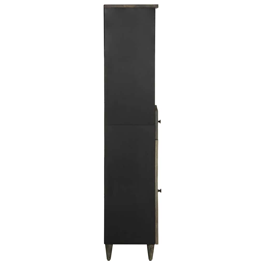 Mobile da Bagno 38x33x160 cm in Legno Massello di Mango