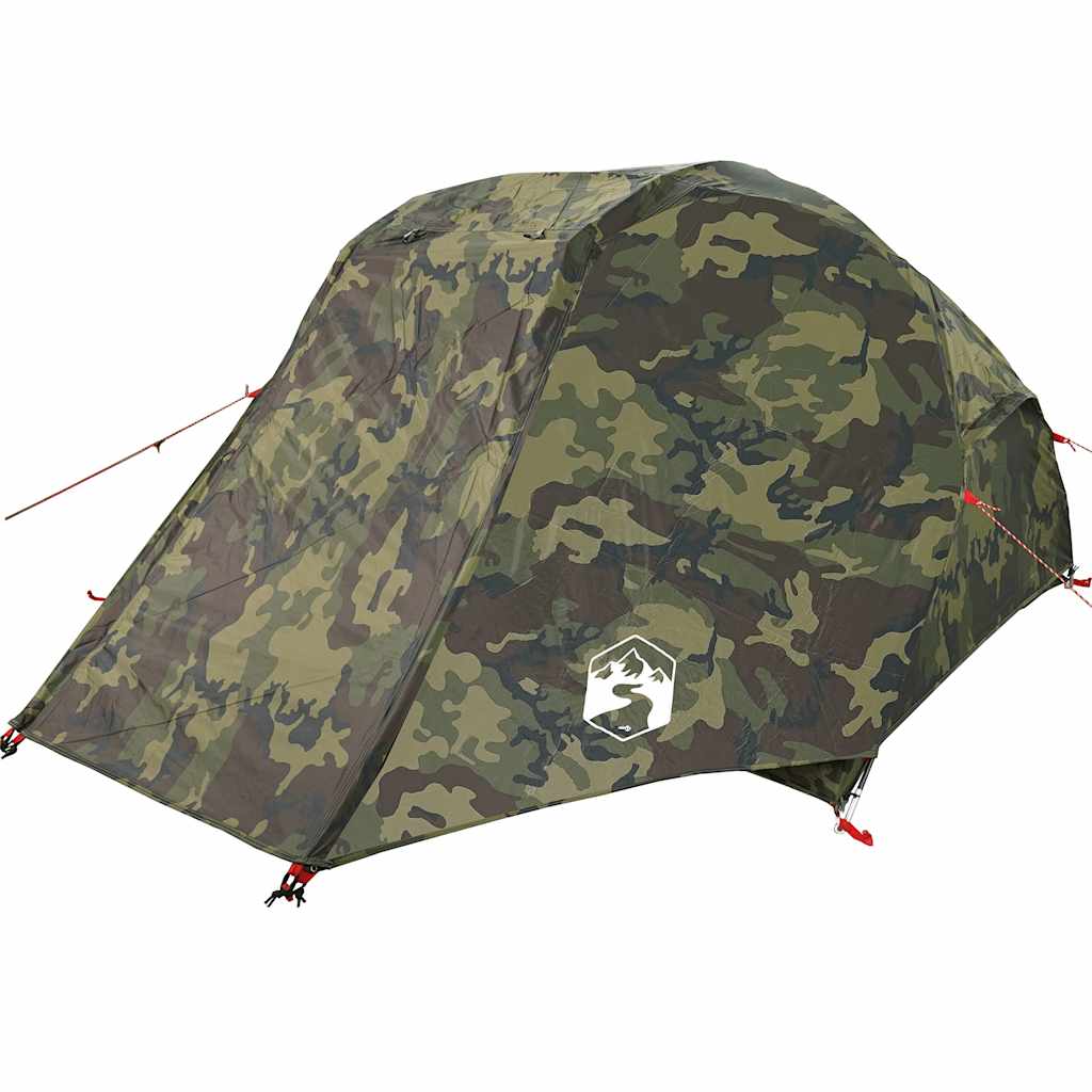 Tenda da Pesca per 3 Persone Mimetica Impermeabile
