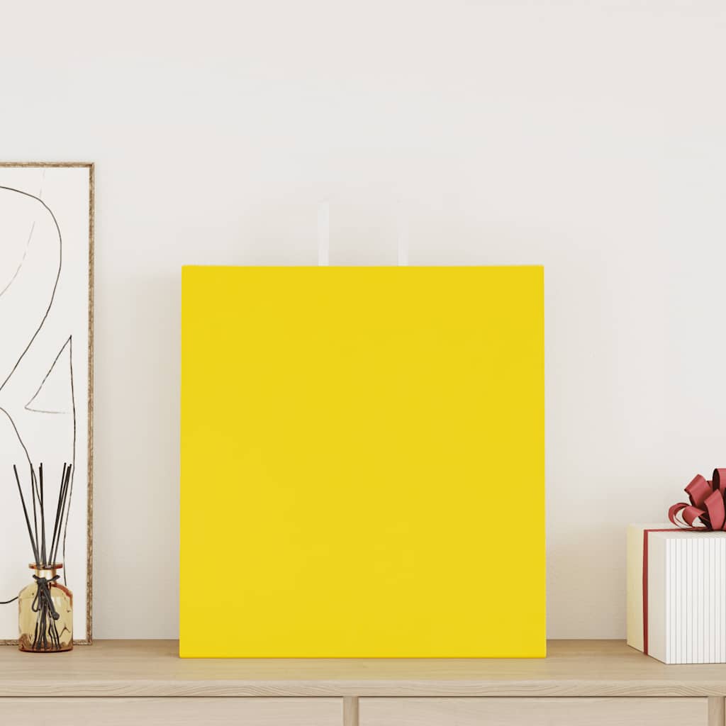 Sacchetti di Carta Kraft 50 pz con Manici Gialli 45x17x48 cm