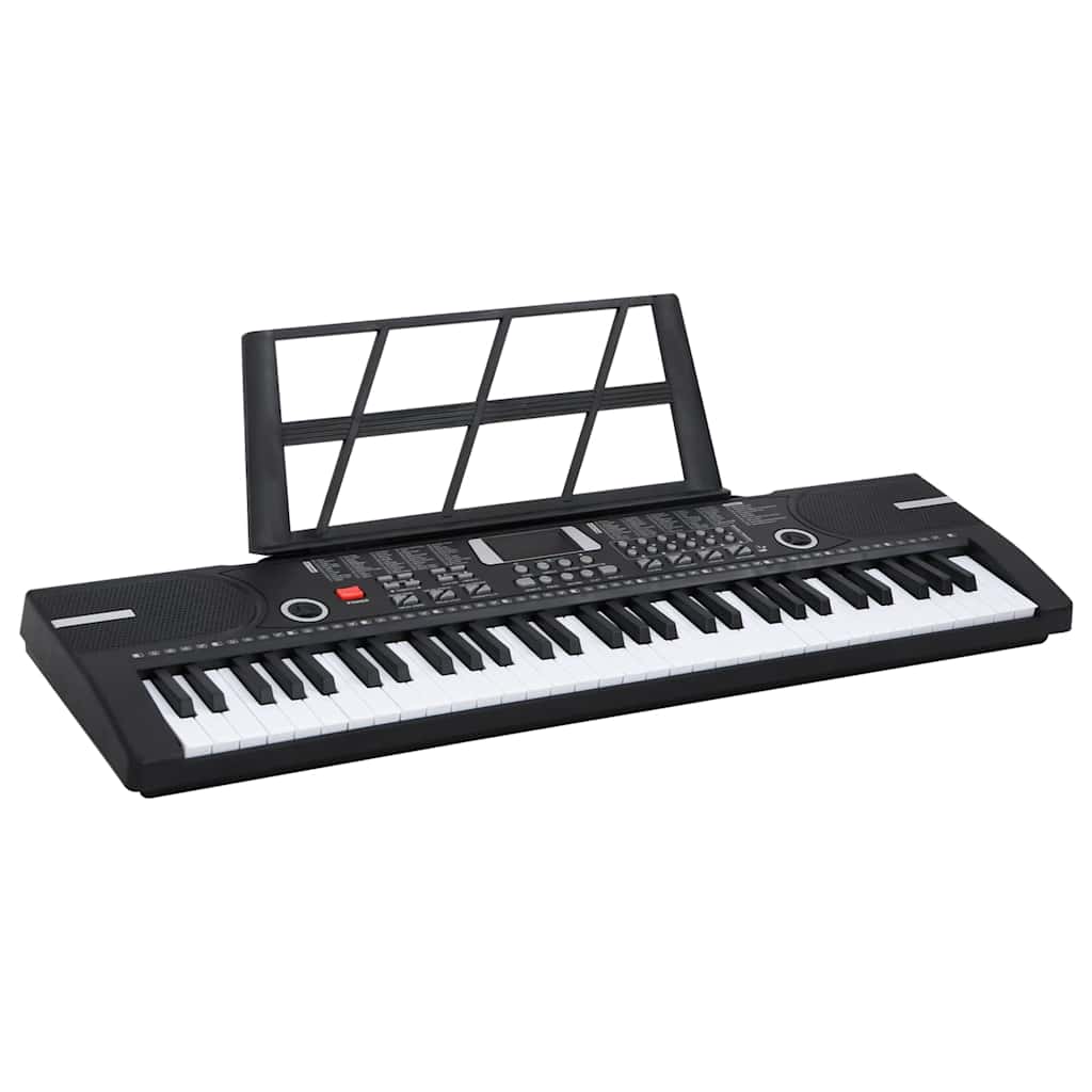 Tastiera Elettrica per Pianoforte a 61 Tasti Leggio per Bambini