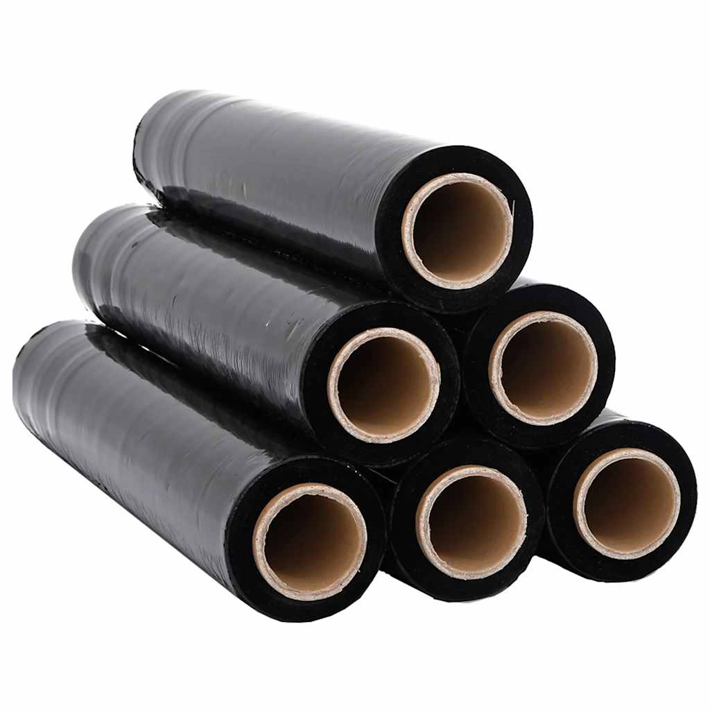 Film Estensibile 6 pz Nero 20 ?m 50 cm x 300 m