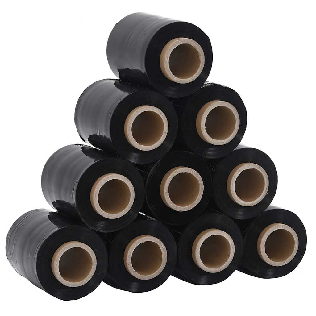 Film Estensibili 10 pz Nero 23 ?m 10 cm x 300 m