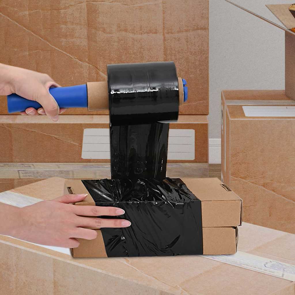 Film Estensibili 10 pz Nero 23 ?m 10 cm x 300 m