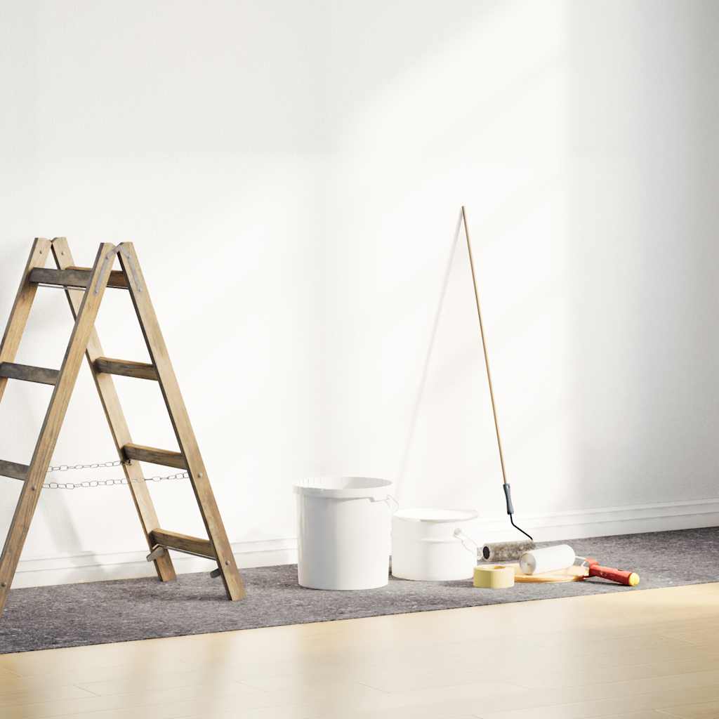 Telo Protettivo per Pittori Antiscivolo 515 cm 180 g/m² Grigio