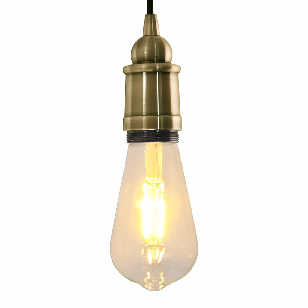 Portalampade 2 pz Bronzo E27