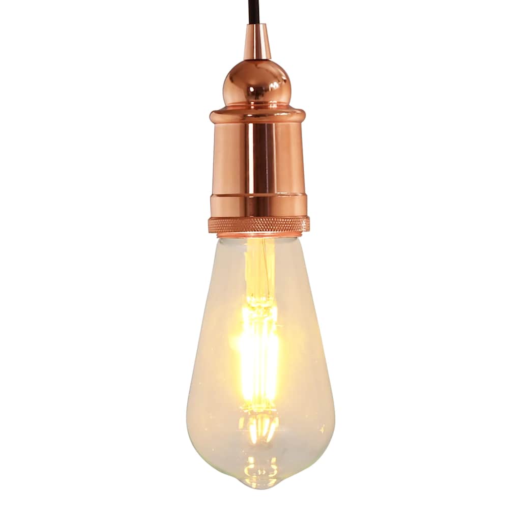 Portalampada 2 pz Oro Rosa E27