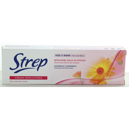 STREP CREMA DEPILATORIA VISO/BIKINI TUBO 75 ML.