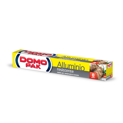 DOMOPAK ROTOLO ALLUMINIO RESISTENTE - 8 METRI