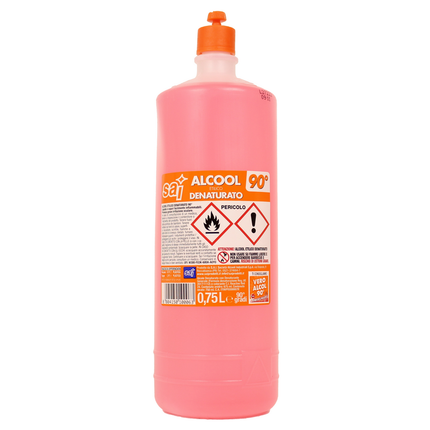 ALCOOL DENATURATO 750 CC.SAI 90 GRADI